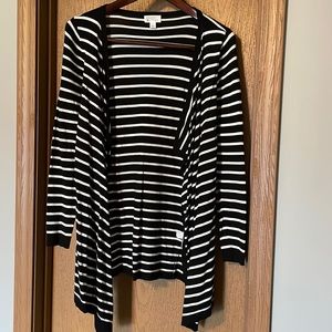 Striped Cardigan